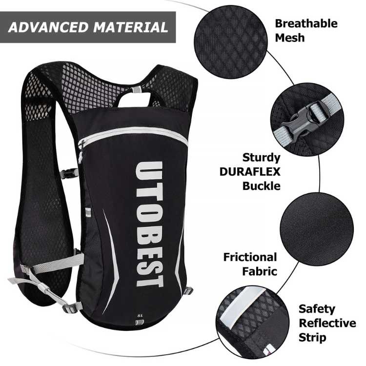VogeLuxe | Unisex Lightweight Breathable Running Hydration Vest