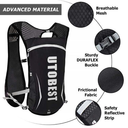 VogeLuxe | Unisex Lightweight Breathable Running Hydration Vest