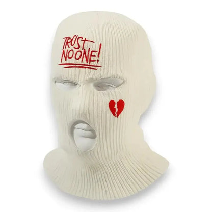 VogeLuxe | Men’s Graphic Knit Full Coverage Balaclava