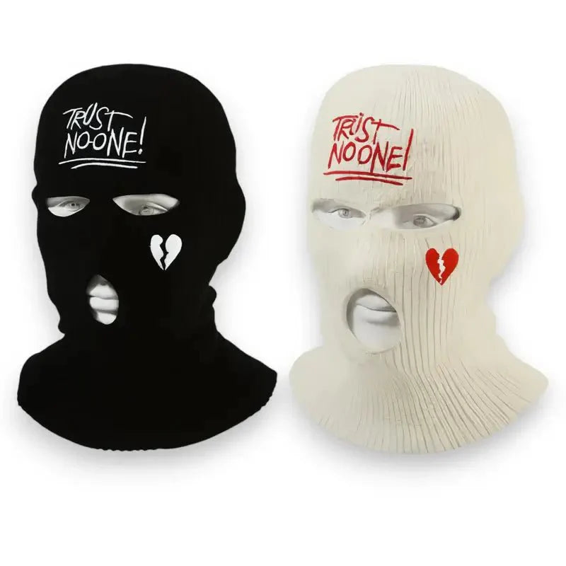 VogeLuxe | Men’s Graphic Knit Full Coverage Balaclava