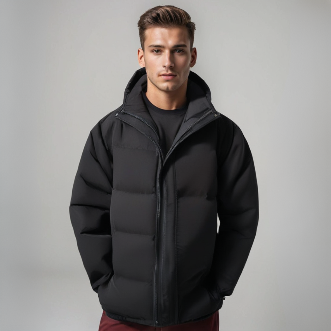 Timeless Style Insulated Hoodie Jacket - VogeLuxe