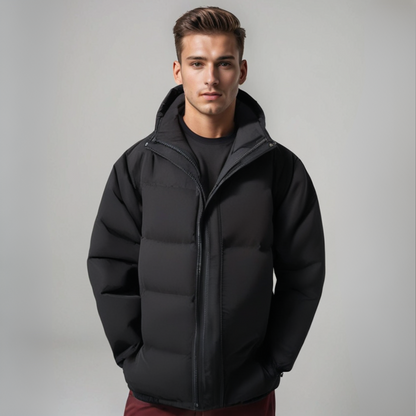 Timeless Style Insulated Hoodie Jacket - VogeLuxe