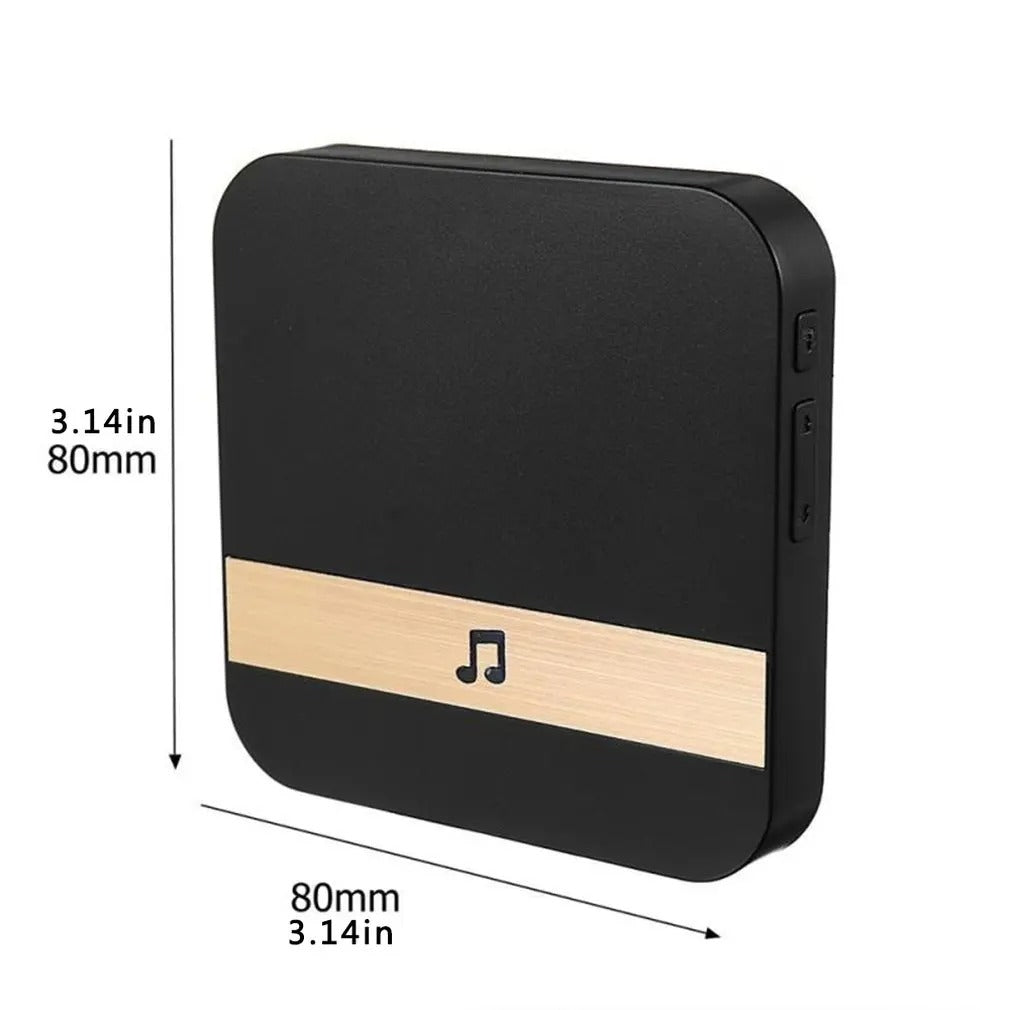 Wireless Smart Doorbell Camera with Night Vision and Audio