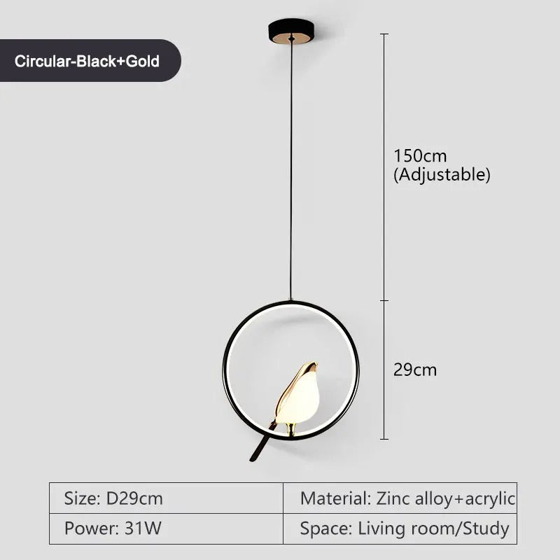 Stylish Round LED Ceiling Lighting Fixture