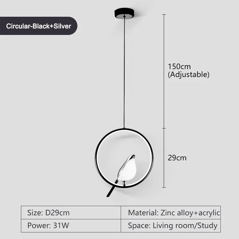 Stylish Round LED Ceiling Lighting Fixture