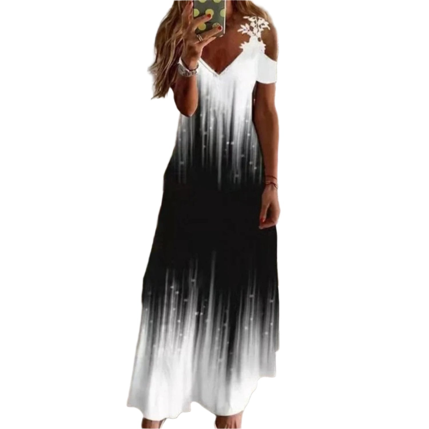 Stylish Summer Maxi Dress Lightweight - BritishElegance