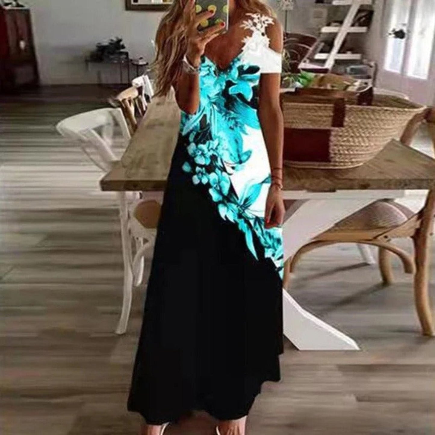 Stylish Summer Maxi Dress Lightweight
