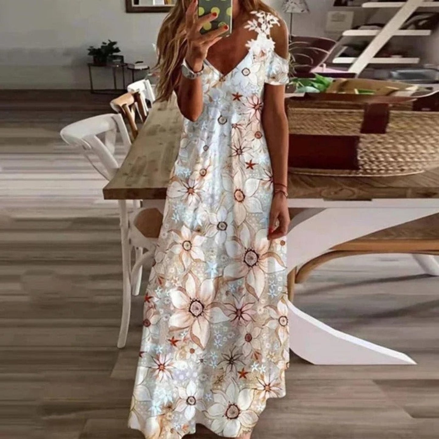 Stylish Summer Maxi Dress Lightweight Women