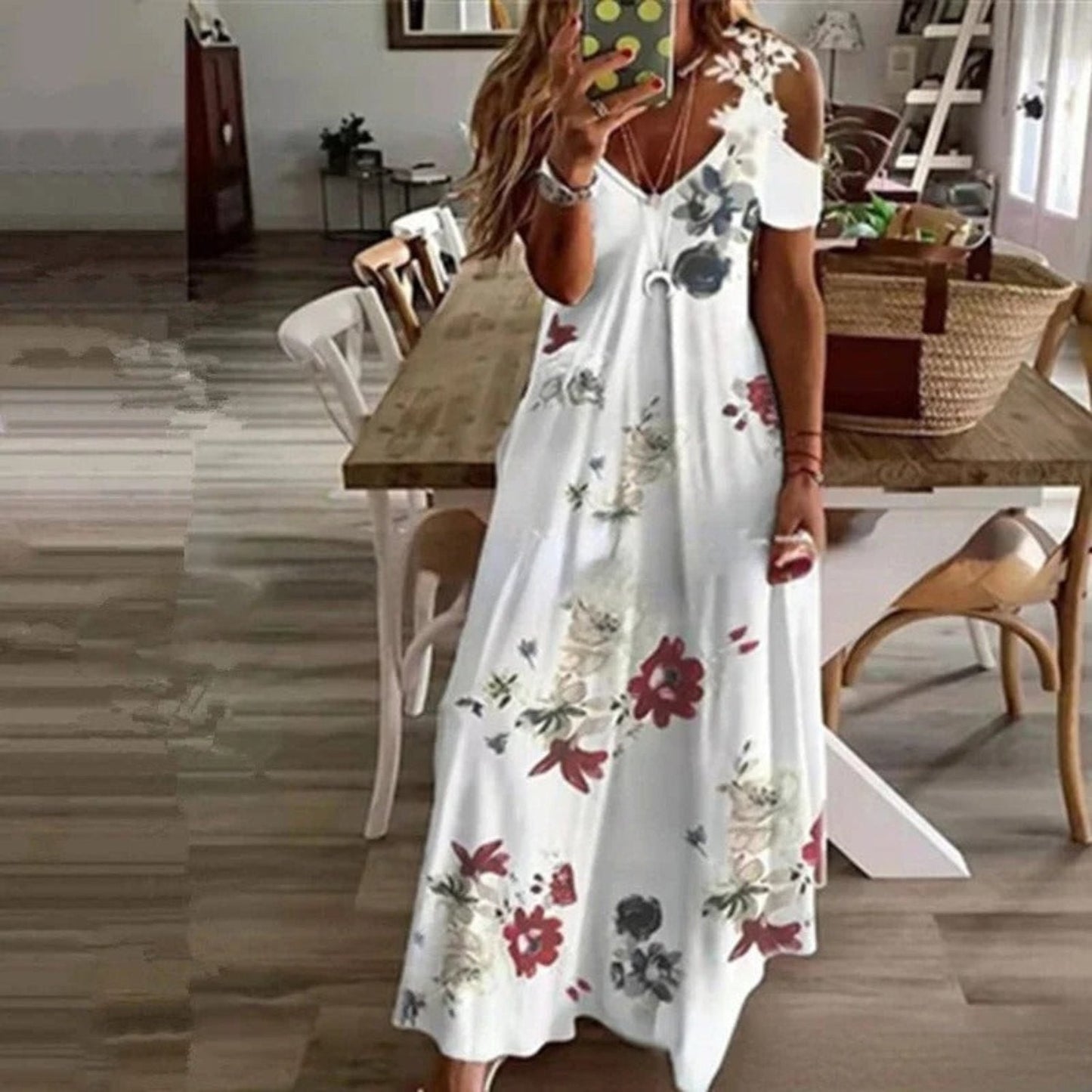 Stylish Summer Maxi Dress Lightweight Women
