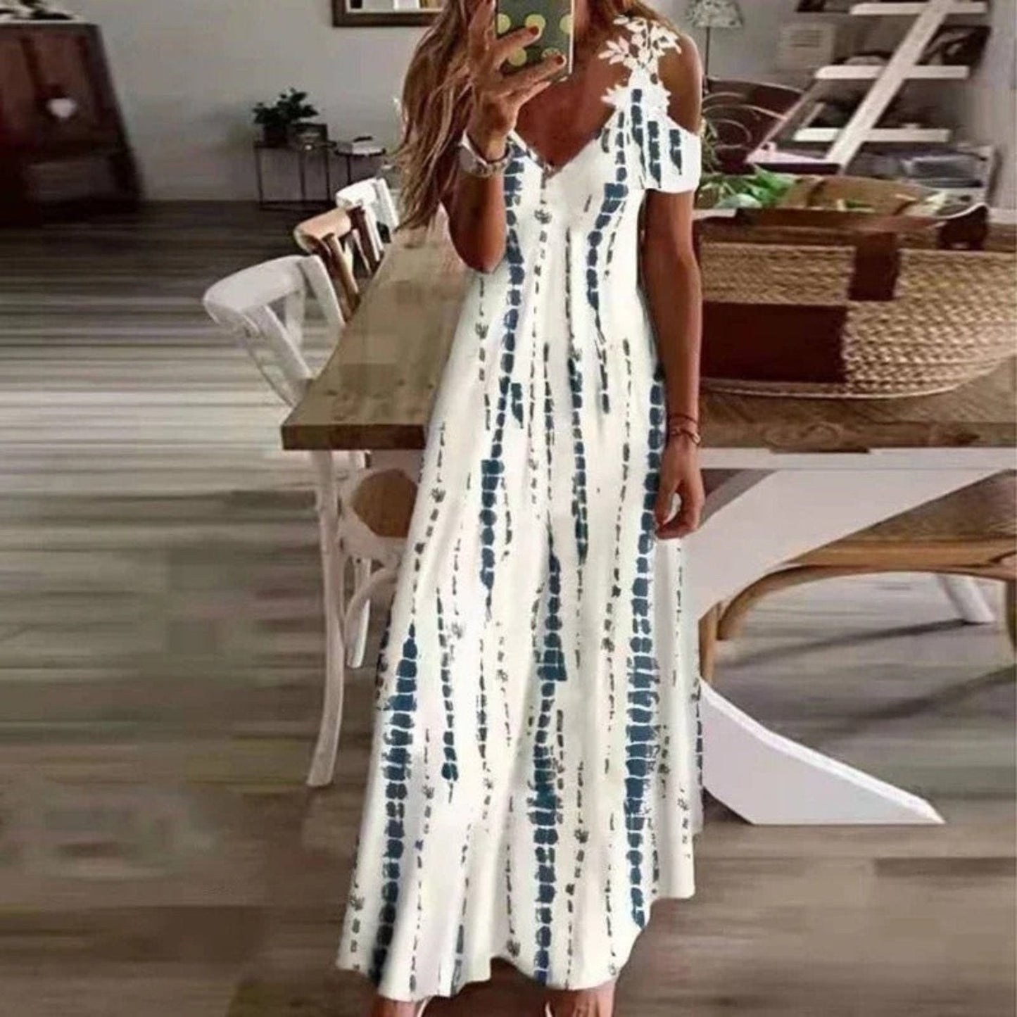 Stylish Summer Maxi Dress Lightweight Women