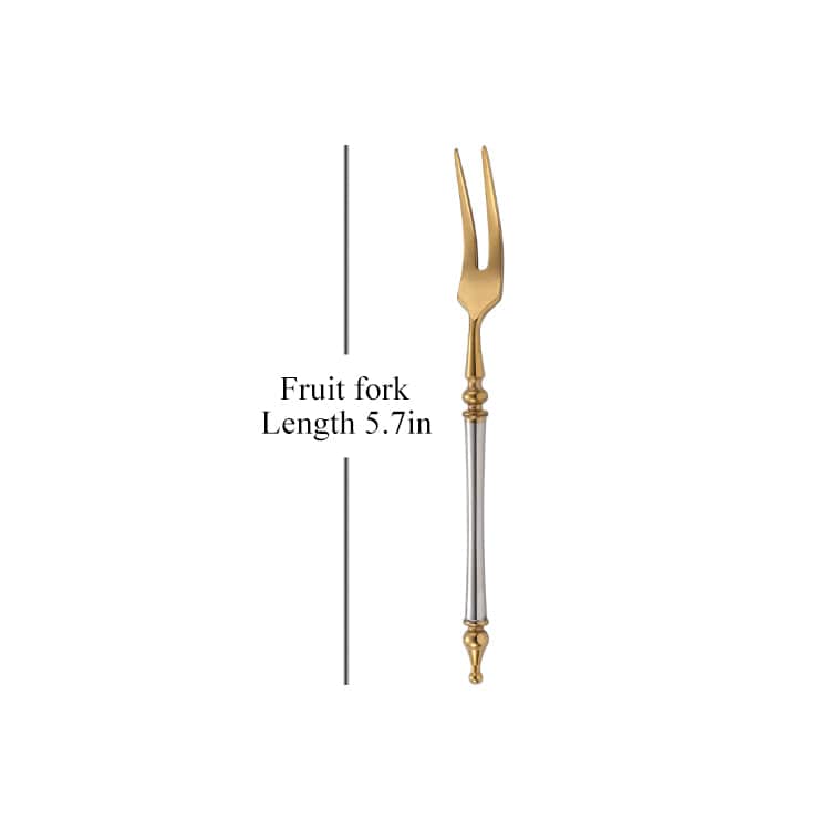 Luxury Gold Plated Stainless Steel Cutlery Set