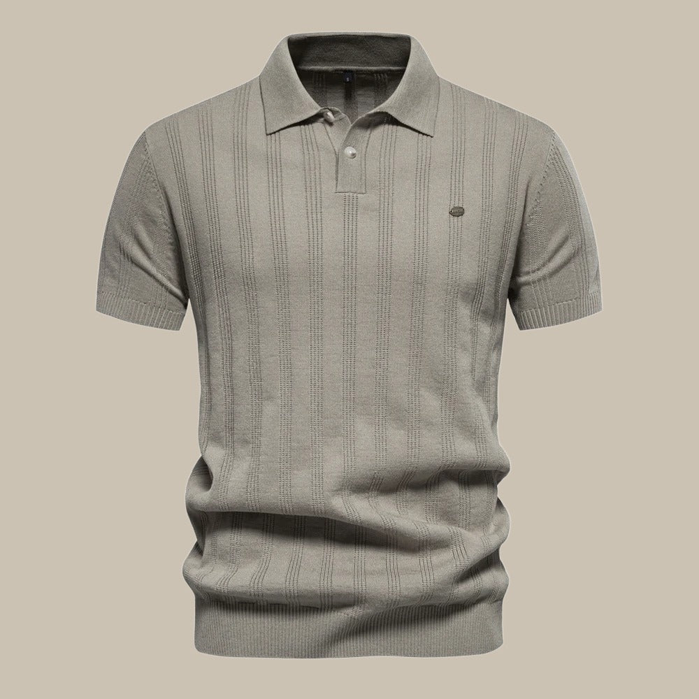 Classic Men's Merino Wool Polo Shirt
