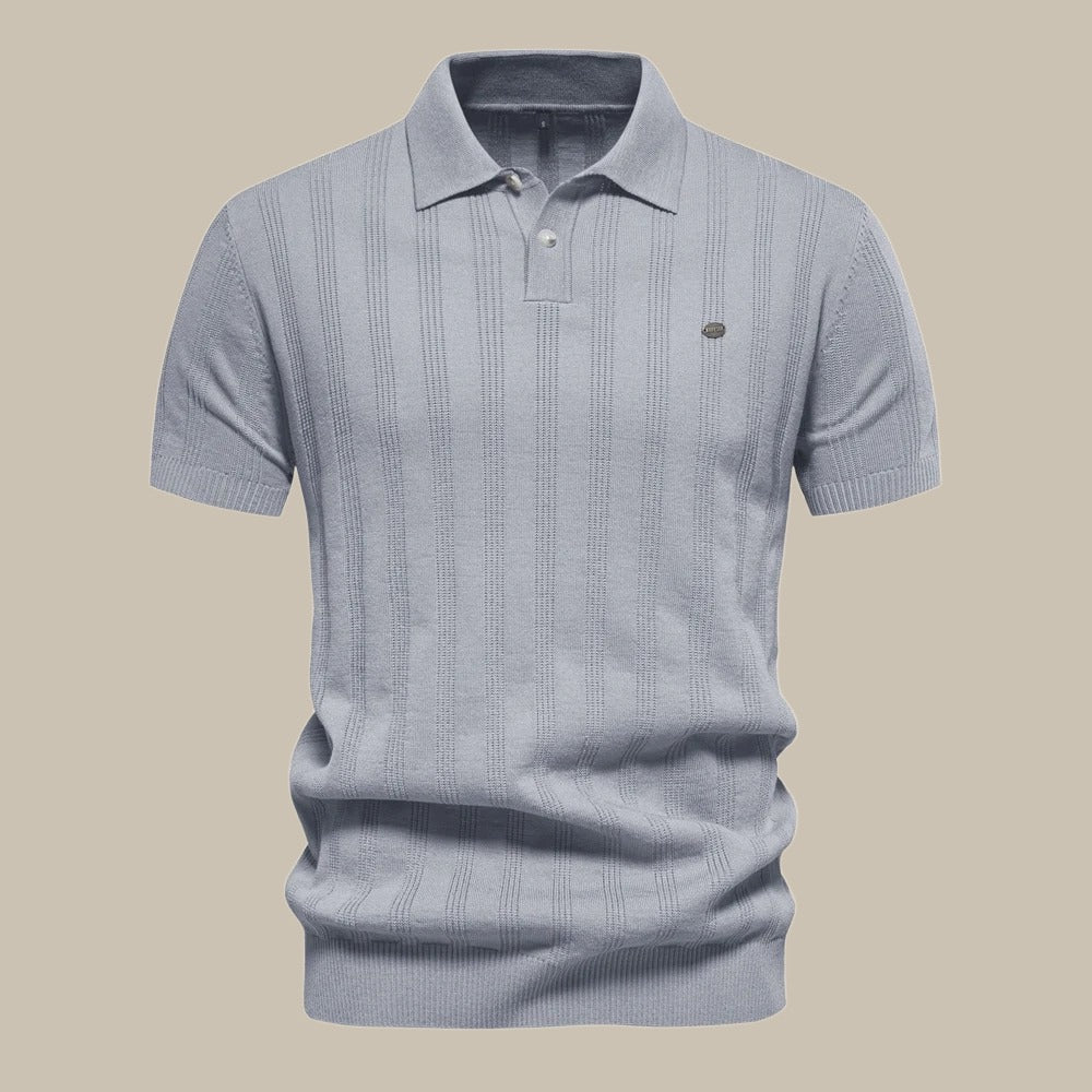 Classic Men's Merino Wool Polo Shirt