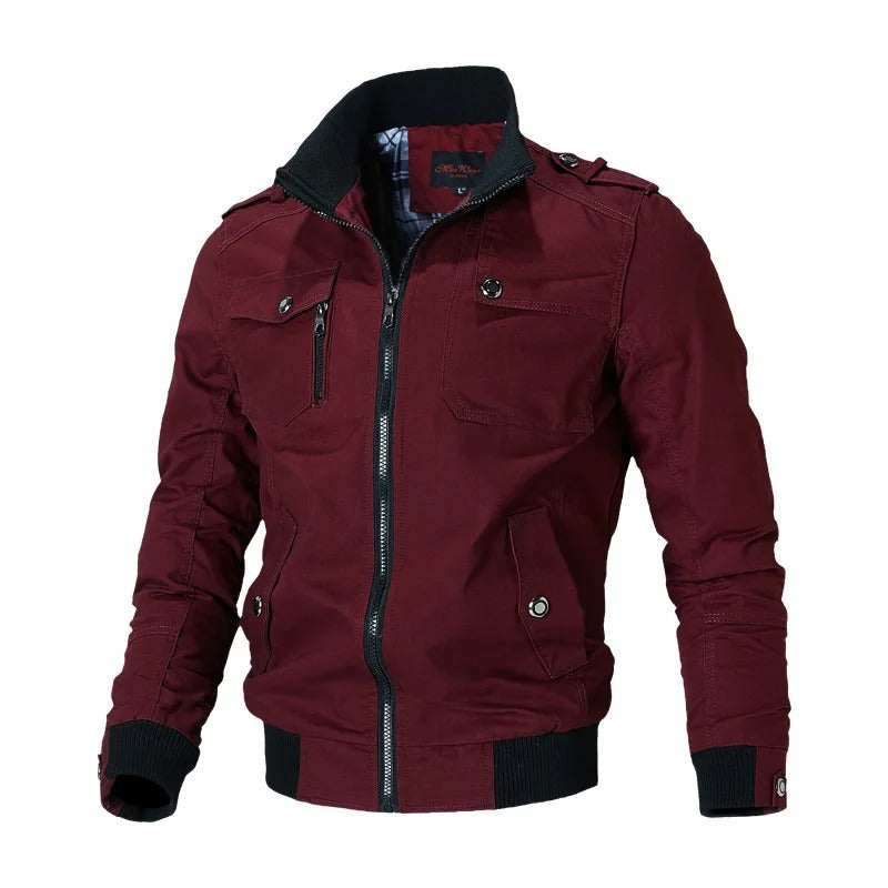 Men's Classic Army Bomber Jacket