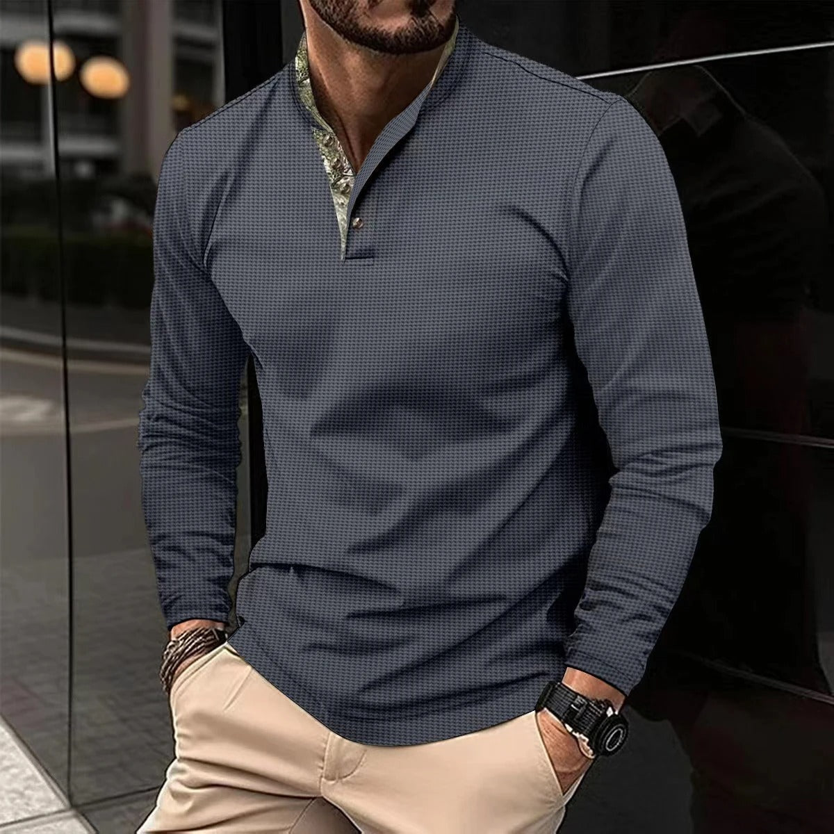 Sebastian | Slim Fit Men's Casual Dress Shirt