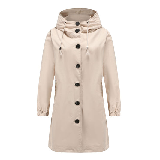 Warm Women's Parka Hooded Winter Coat - VogeLuxe