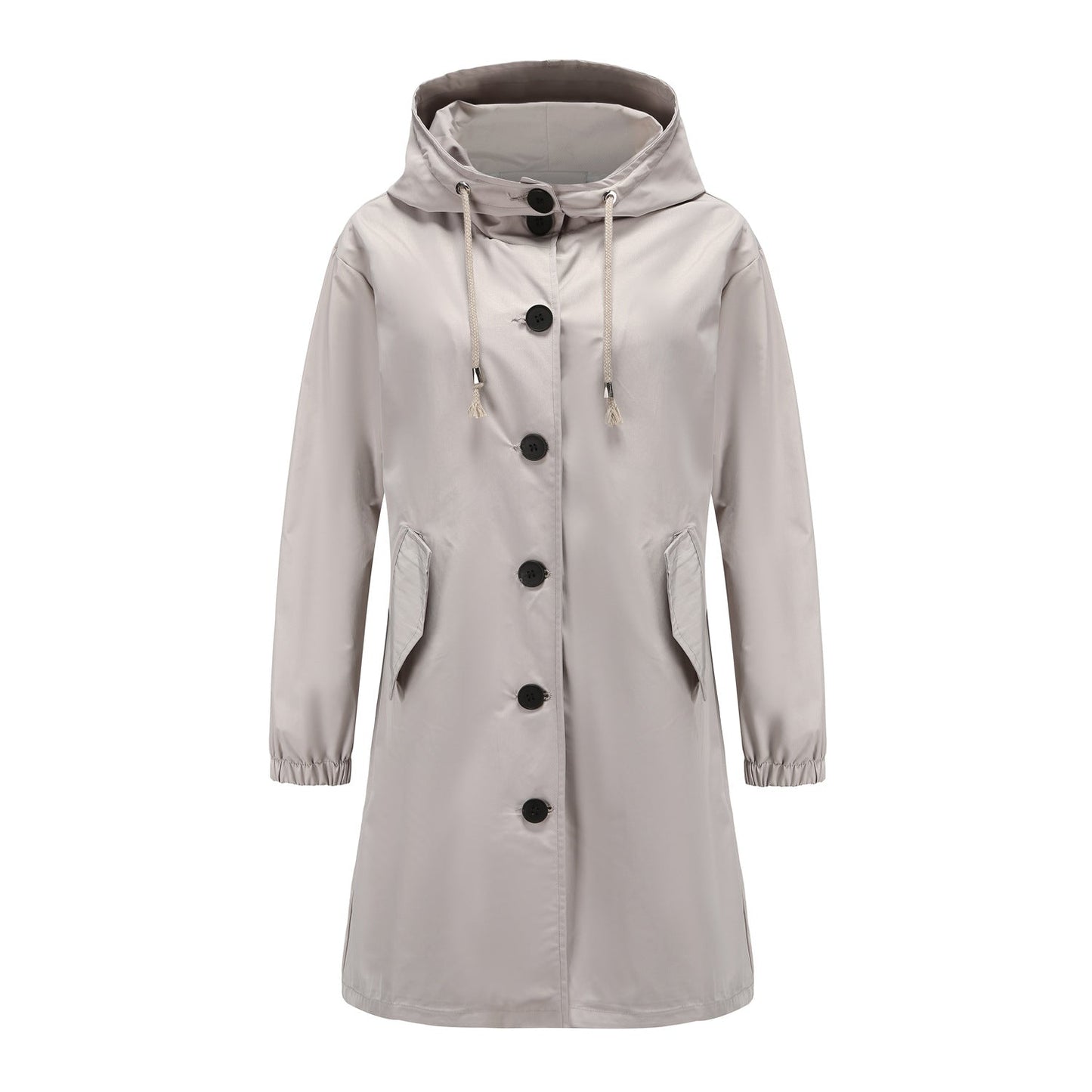 Ladies Long Waterproof Parka Coat - BritishElegance