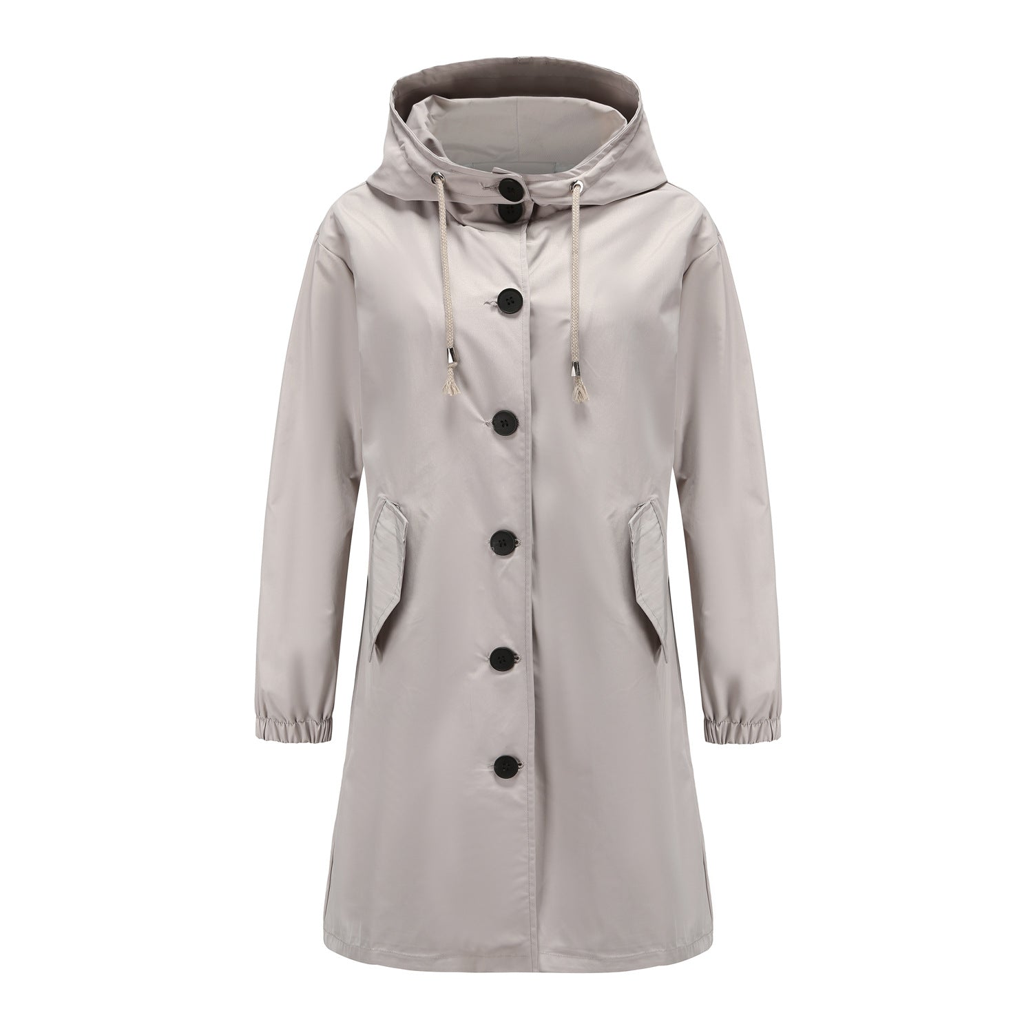 Ladies Long Waterproof Parka Coat - BritishElegance