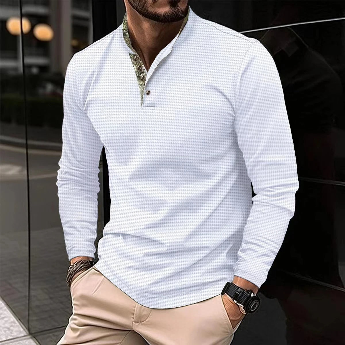 Men's Classic Crew Neck Warm Sweater