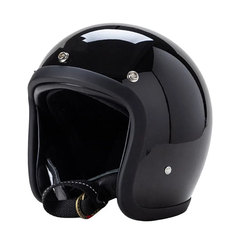 Vintage Style Motorcycle Helmet DOT ECE Approved - VogeLuxe