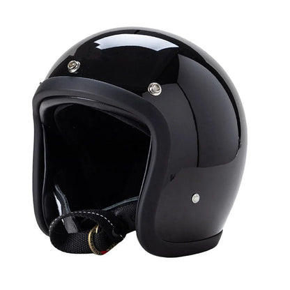 Vintage Style Motorcycle Helmet DOT ECE Approved - VogeLuxe