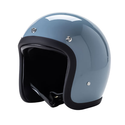 Vintage Style Motorcycle Helmet DOT ECE Approved