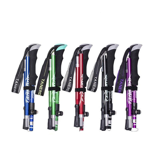 Collapsible Hiking Sticks | Strong Trail Walking Poles - VogeLuxe
