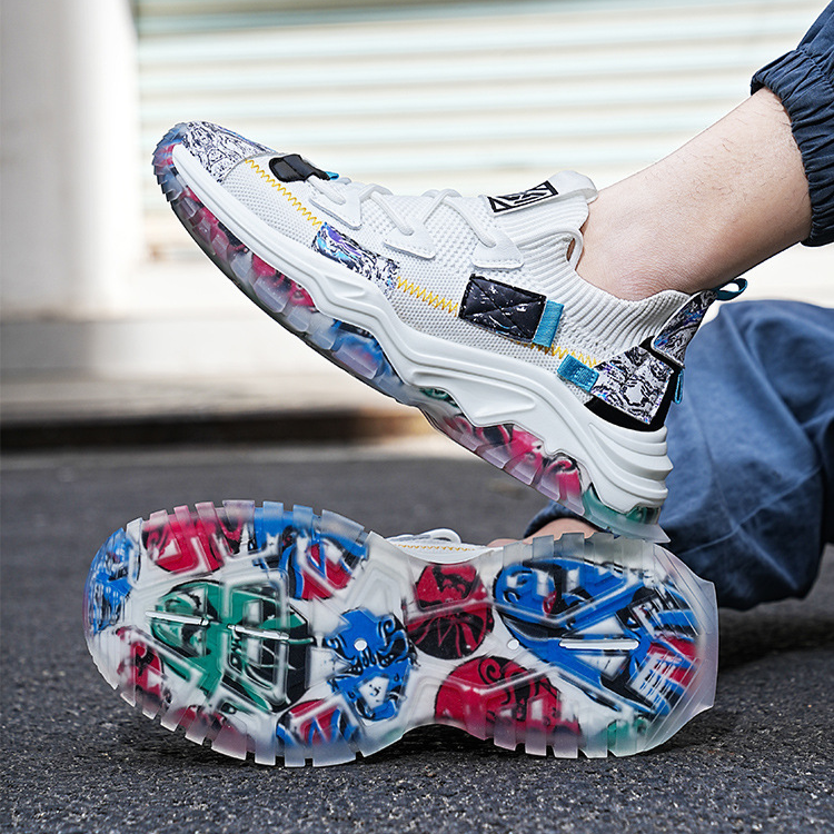 Women's Fashionable Chunky Sole Sneakers