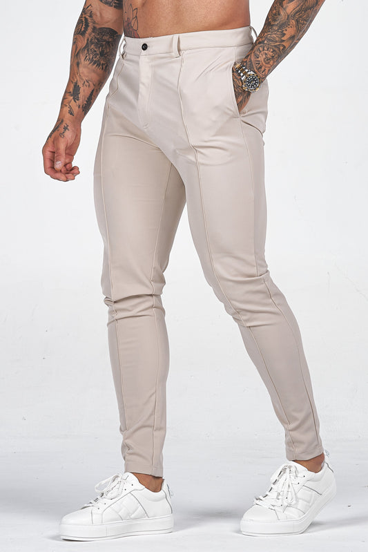 Classic Fit Men's Dress Trousers for Daily Wear - VogeLuxe