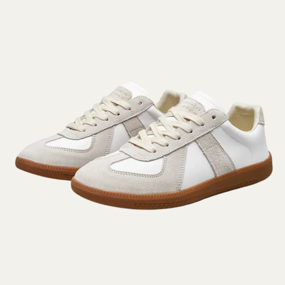 VogeLuxe | Men’s Classic Low-Top Sneaker with Leather