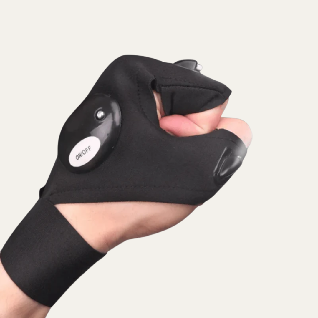 VogeLuxe | Unisex LED Utility Fingerless Neoprene Glove