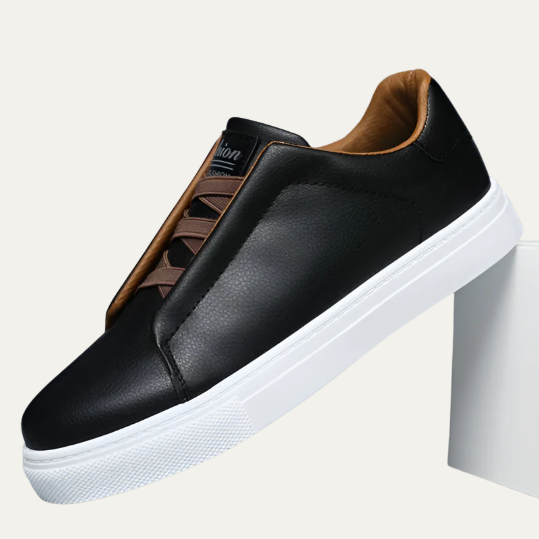 VogeLuxe | Men’s Minimalist Low-Top Sneakers