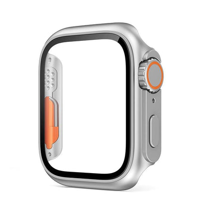 Clear Protective Phone Case with Glass Screen Protector