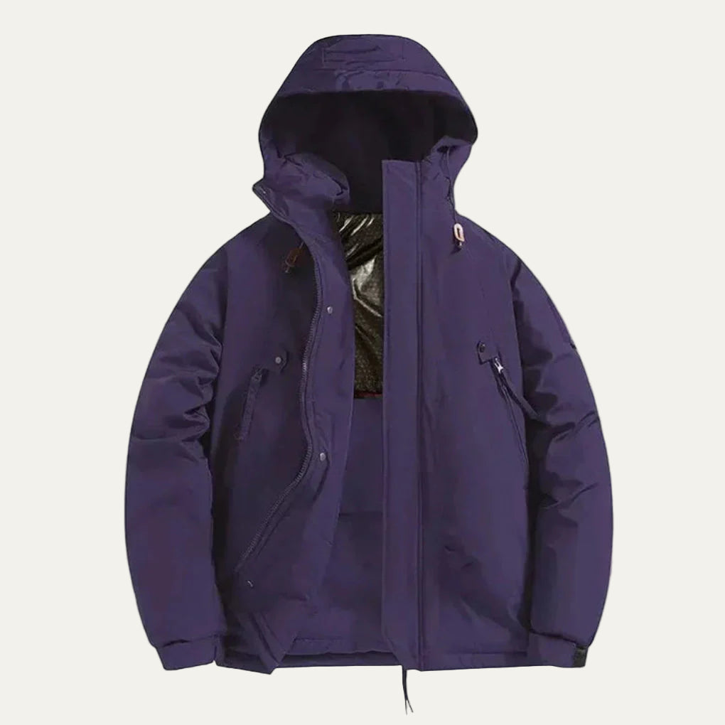 VogeLuxe | Men’s Thickened Warm Hooded Winter Parka