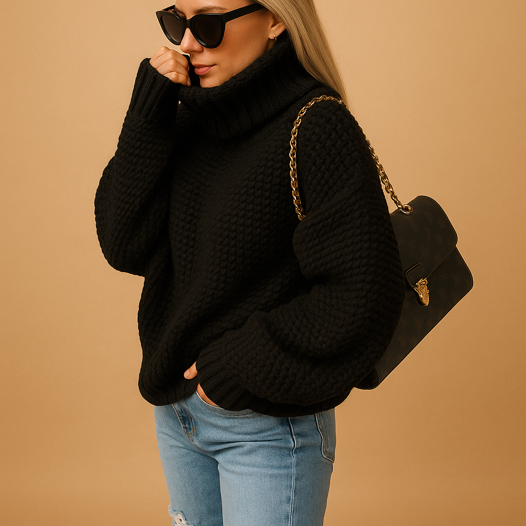 Cozy Women's Knitted Sweater