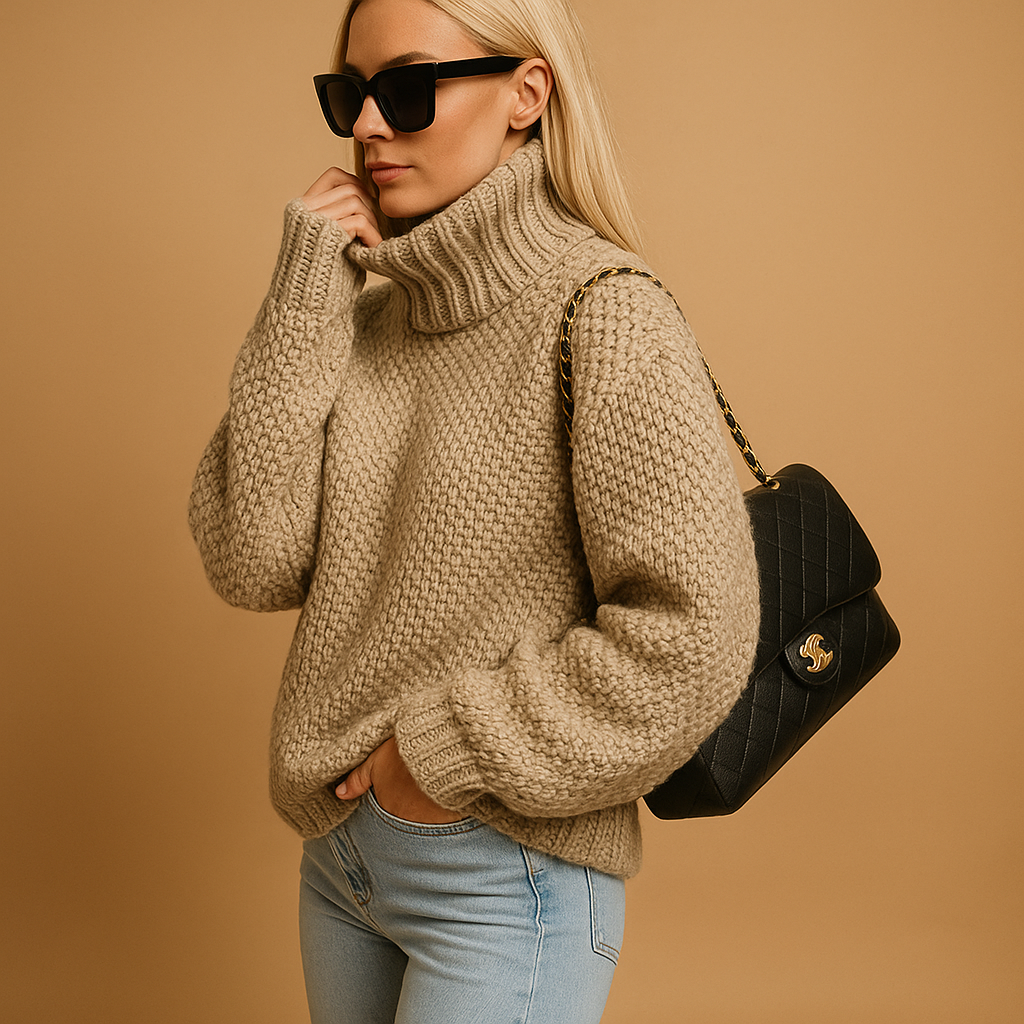Cozy Women's Knitted Sweater