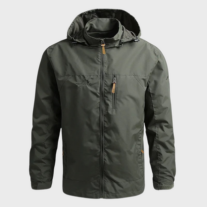 VogeLuxe | Men’s Waterproof Utility Hooded Outdoor Jacket