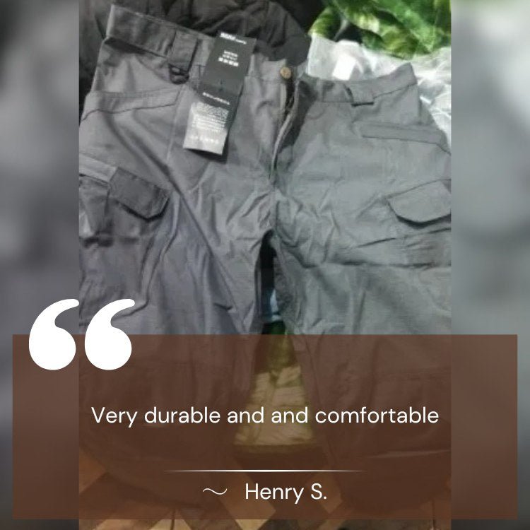 VogeLuxe | Men’s Tactical Multi Pocket Cargo Pants