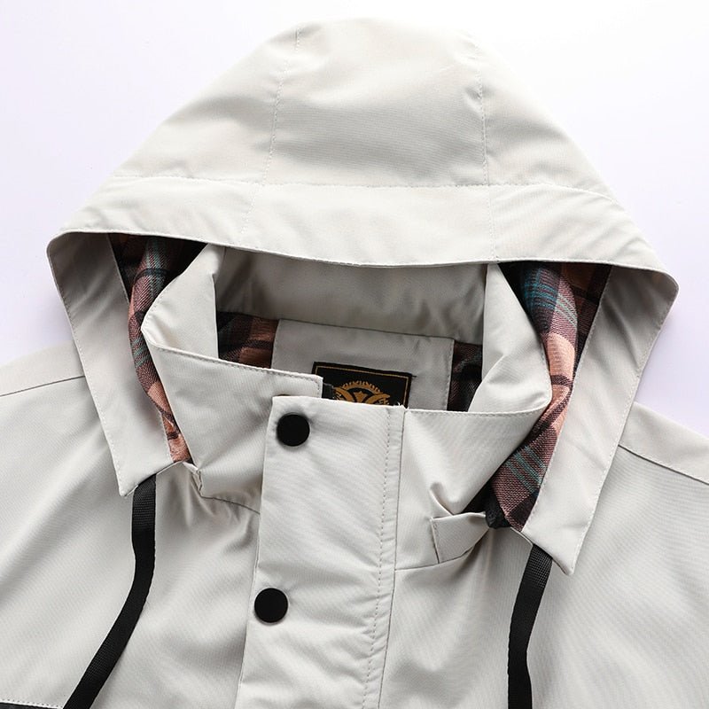 VogeLuxe | Men’s Tactical Outdoor Utility Parka Jacket