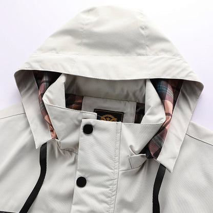 VogeLuxe | Men’s Tactical Outdoor Utility Parka Jacket