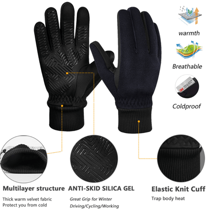VogeLuxe | Men’s Close Fit Performance Grip Gloves