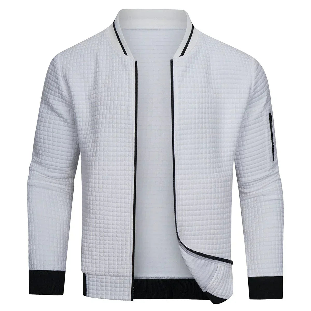 Men's Padded Zip Bomber Jacket
