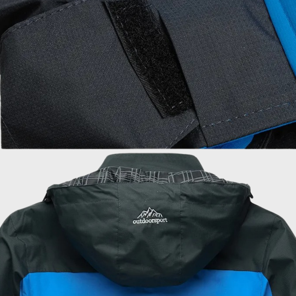 VogeLuxe | Men’s Waterproof Outdoor Shell Jacket