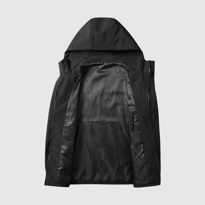 VogeLuxe | Men’s Technical Utility Jacket with Cargo Chest Pockets