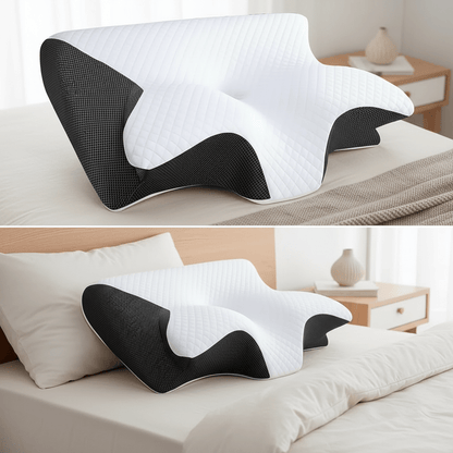 Contour Memory Foam Pillow for Neck Support and Sleep