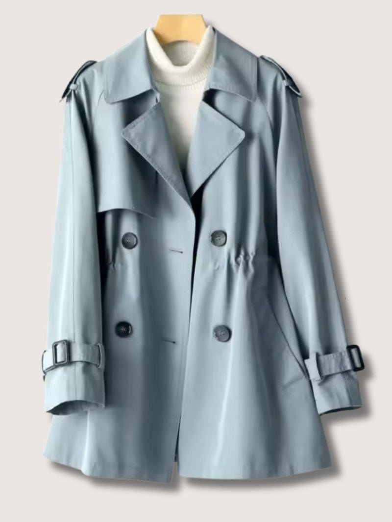 VogeLuxe | Women’s Classy Double Breasted Trench Coat