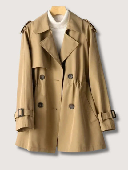 VogeLuxe | Women’s Classy Double Breasted Trench Coat