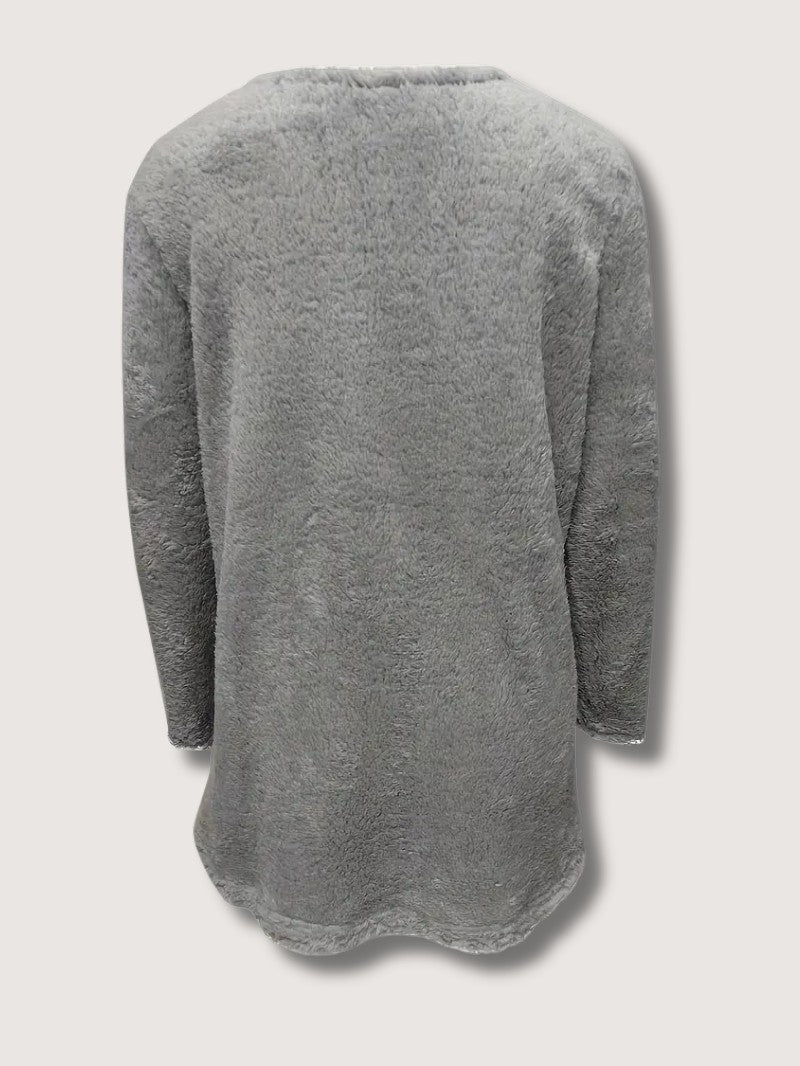 VogeLuxe | Women’s Christmas Fleece Tunic Top