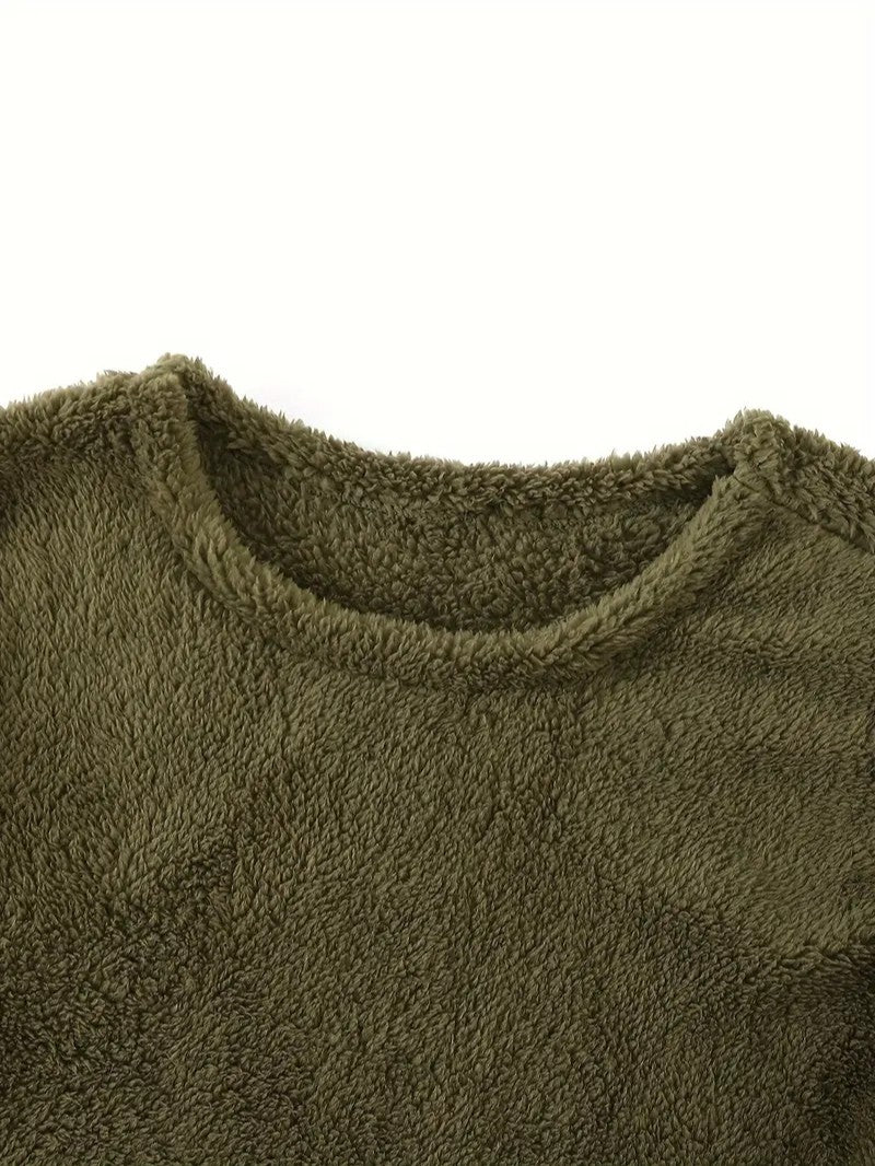 VogeLuxe | Women’s Christmas Fleece Tunic Top