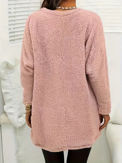 VogeLuxe | Women’s Christmas Fleece Tunic Top